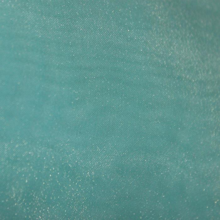 Ткань Органза мятная, ширина 150 см