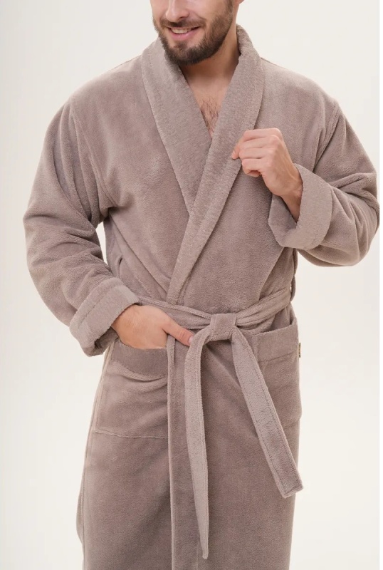 Мужской бамбуковый халат Luciano (Латтэ)